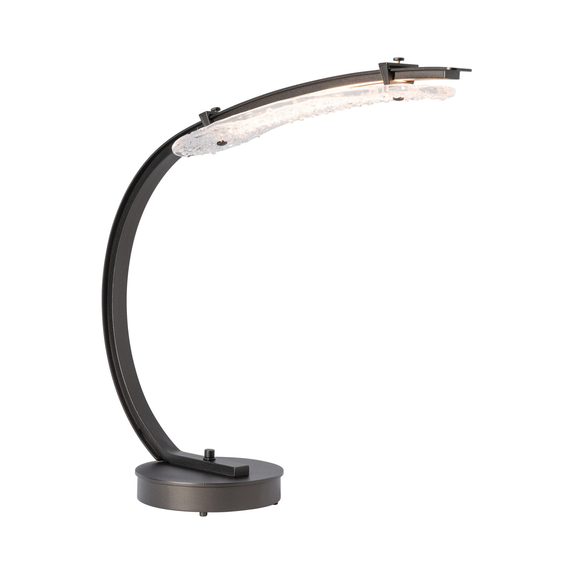 Glissade LED Table Lamp in Oil Rubbed Bronze.