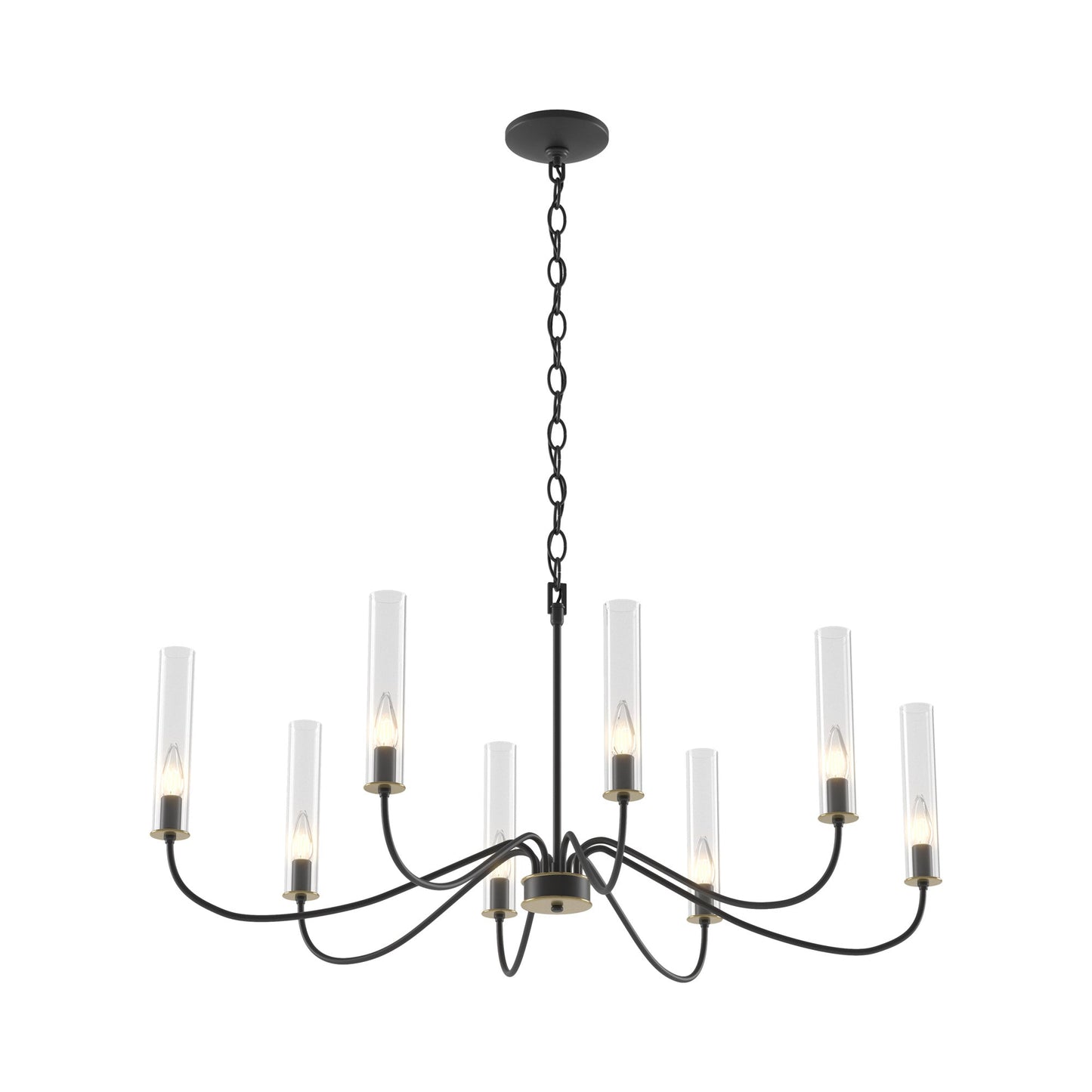 Grace Chandelier in Black.