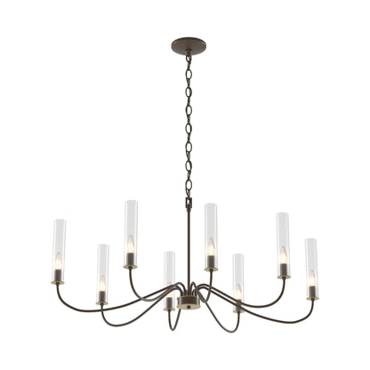 Grace Chandelier in Bronze.