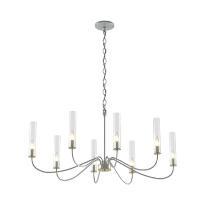 Grace Chandelier in Vintage Platinum.