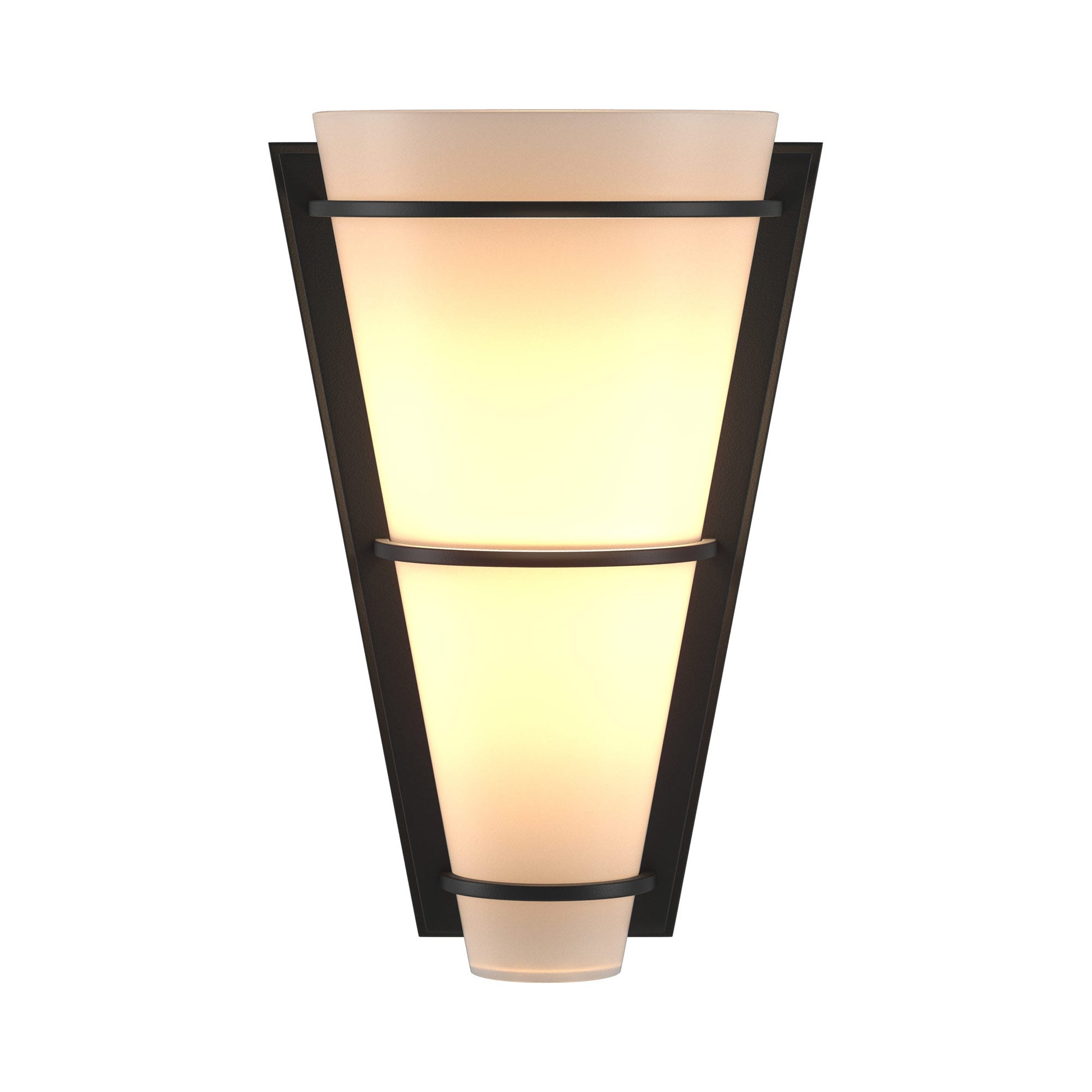 Half Cone Suspended in Black.
