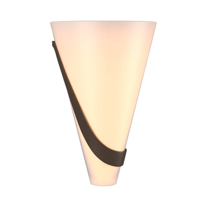 Half Cone Wall Light in Bronze (Left).