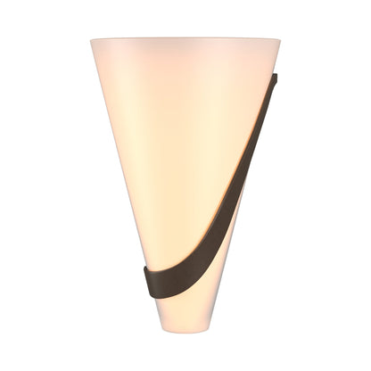 Half Cone Wall Light in Bronze (Right).