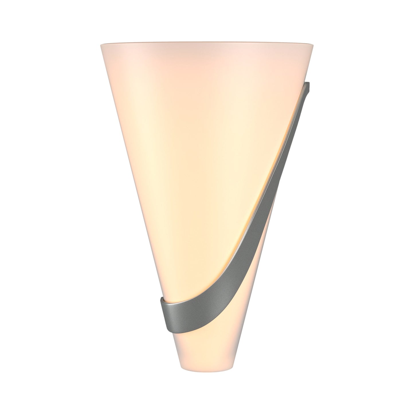 Half Cone Wall Light in Vintage Platinum (Right).