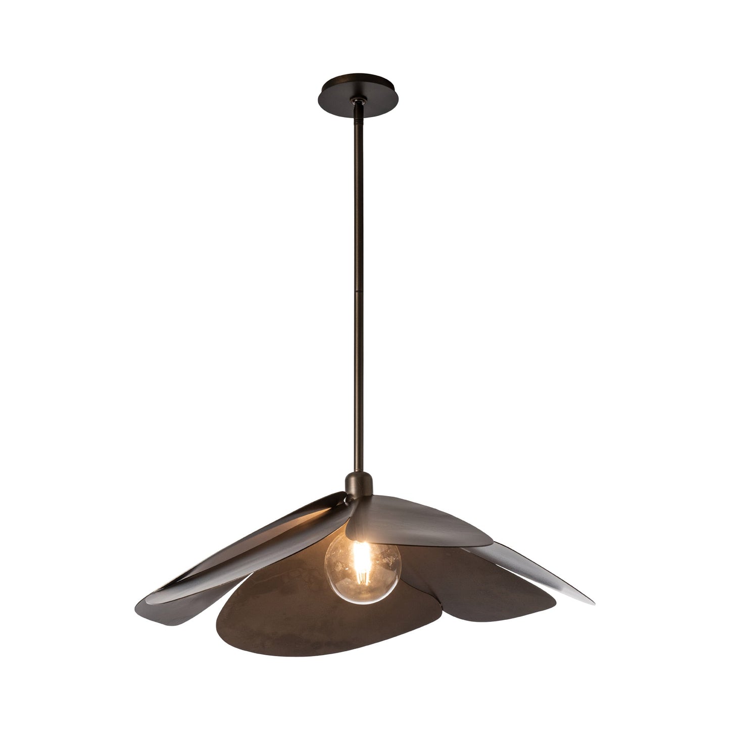 Hana Pendant Light in Dark Smoke (Large).