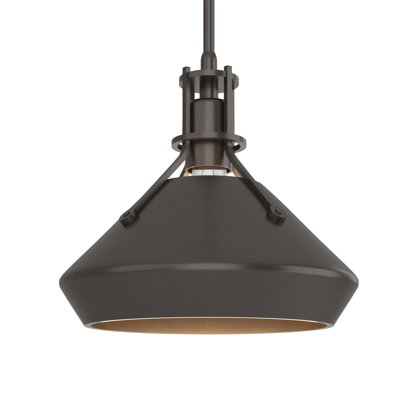 Henry Chamfer Pendant Light in Oil Rubbed Bronze/Oil Rubbed Bronze.