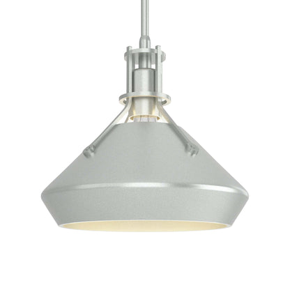 Henry Chamfer Pendant Light in Vintage Platinum/Vintage Platinum.