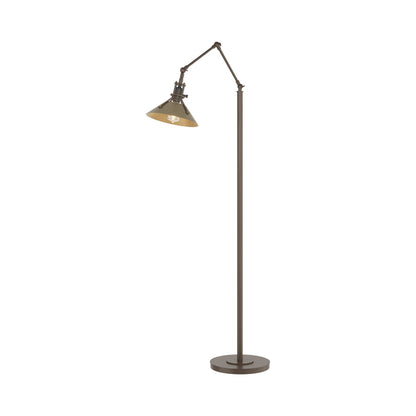 Henry Floor Lamp in Bronze/Soft Gold.