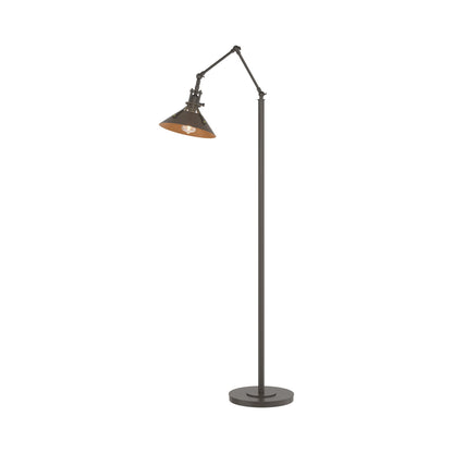 Henry Floor Lamp in Dark Smoke/Bronze.