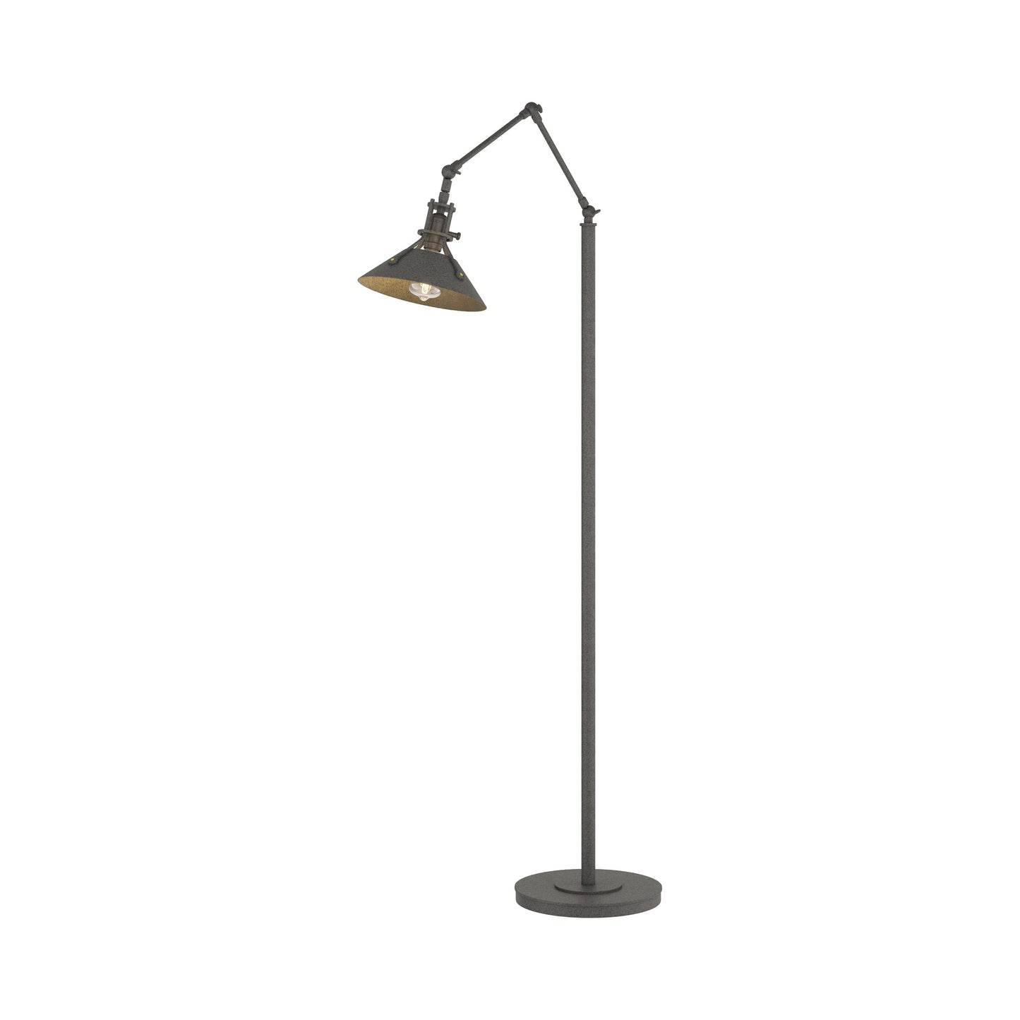 Henry Floor Lamp in Natural Iron/Natural Iron.