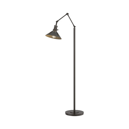 Henry Floor Lamp in Oil Rubbed Bronze/Natural Iron.