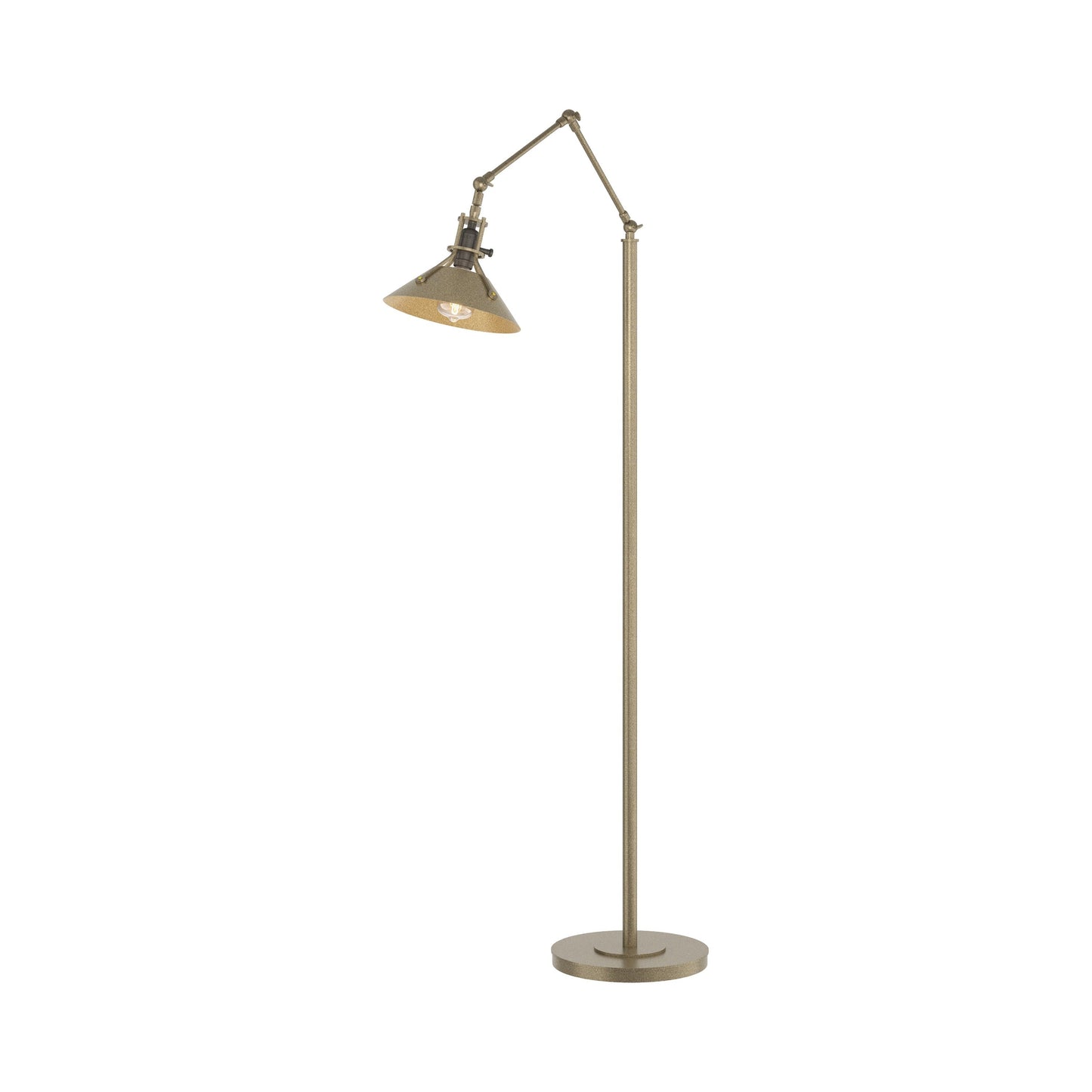 Henry Floor Lamp in Soft Gold/Soft Gold.