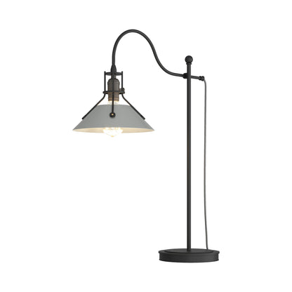 Henry Table Lamp in Black/Vintage Platinum.