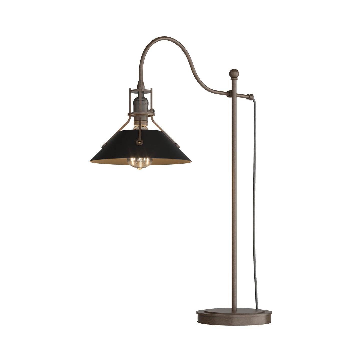 Henry Table Lamp in Bronze/Black.