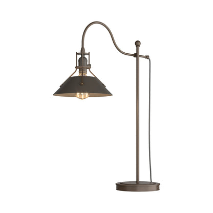 Henry Table Lamp in Bronze/Dark Smoke.