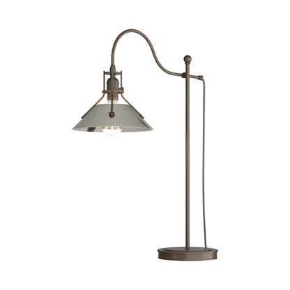 Henry Table Lamp in Bronze/Sterling.