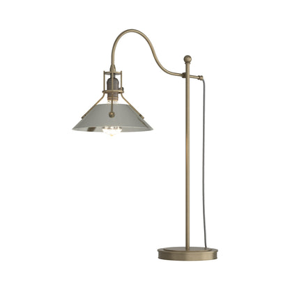 Henry Table Lamp in Soft Gold/Sterling.