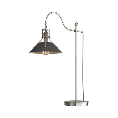 Henry Table Lamp in Sterling/Natural Iron.