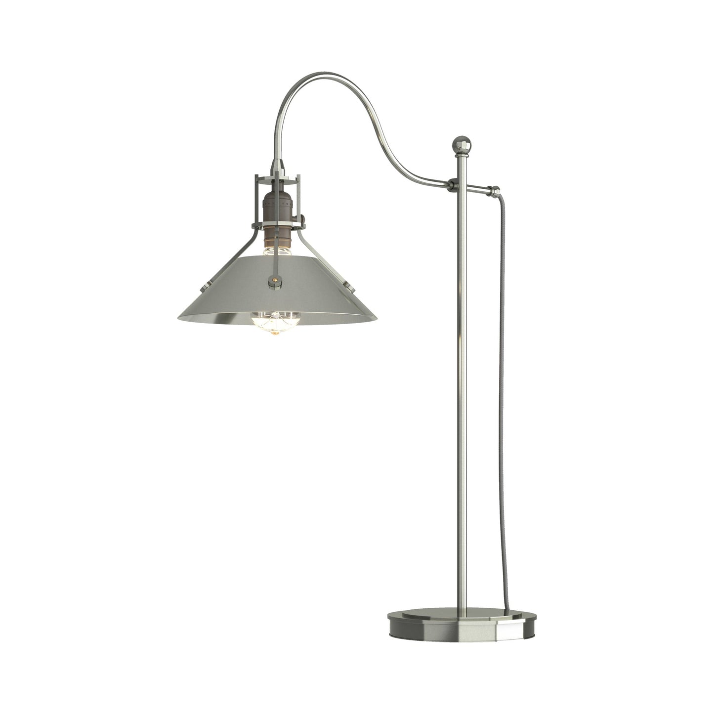 Henry Table Lamp in Sterling/Sterling.
