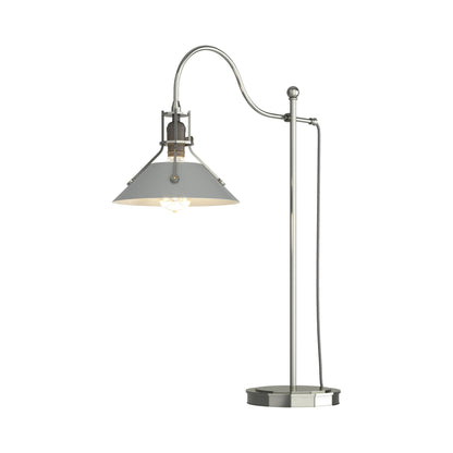 Henry Table Lamp in Sterling/Vintage Platinum.