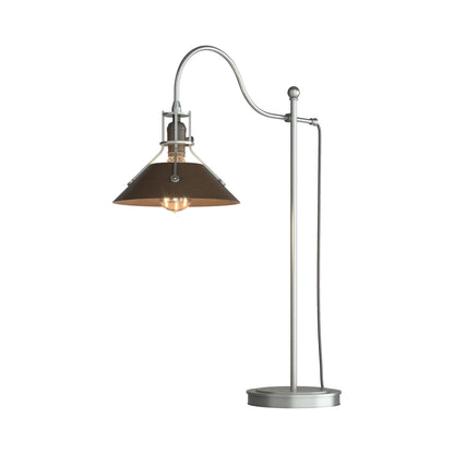 Henry Table Lamp in Vintage Platinum/Bronze.