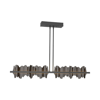 Hildene LED Pendant Light in Black/Oil Rubbed Bronze.