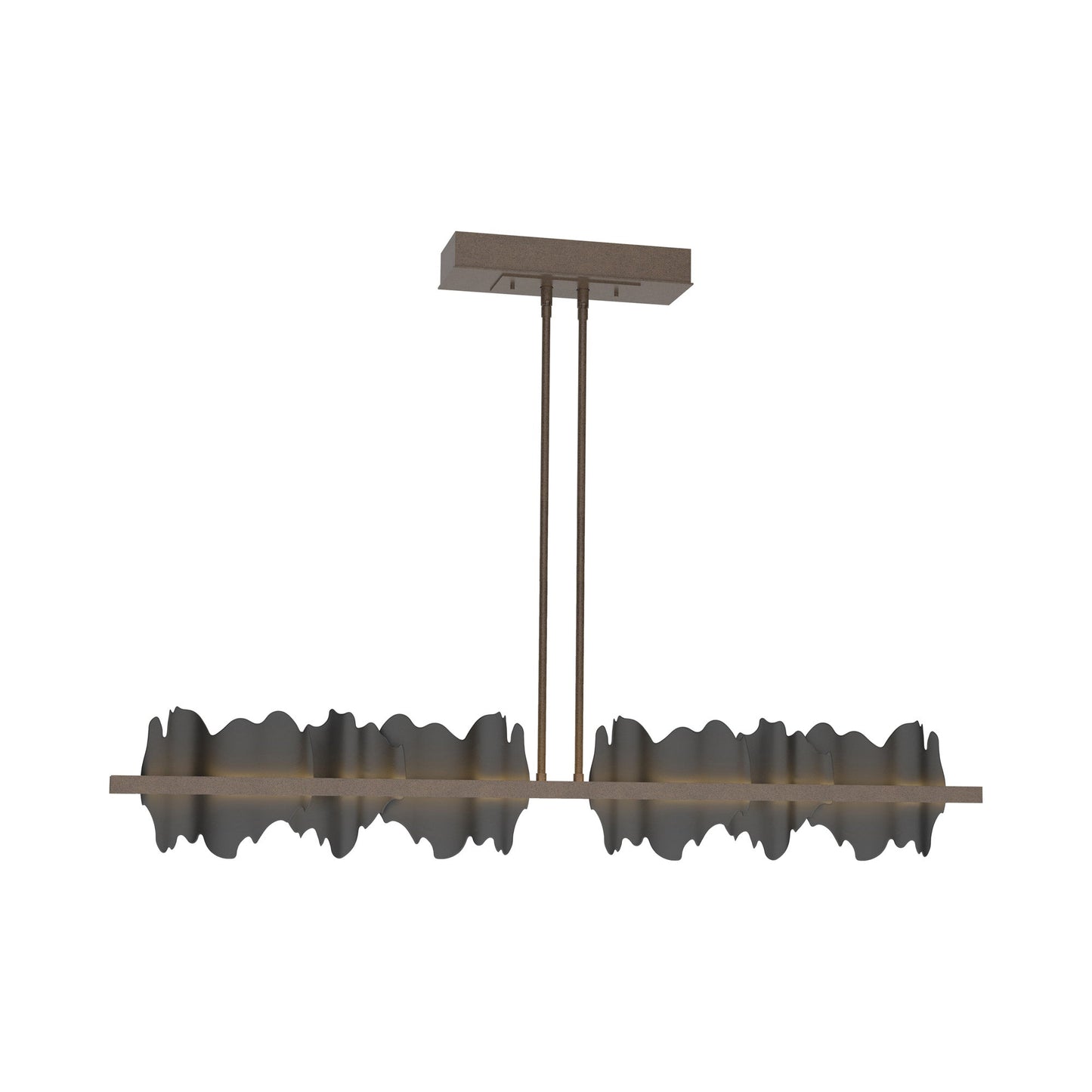 Hildene LED Pendant Light in Bronze/Black.
