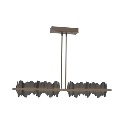 Hildene LED Pendant Light in Bronze/Black.