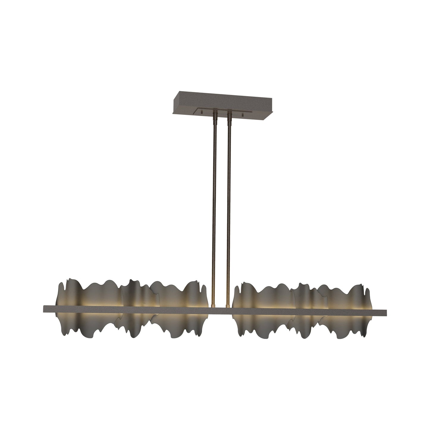 Hildene LED Pendant Light in Oil Rubbed Bronze/Black.