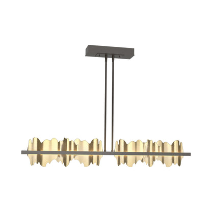 Hildene LED Pendant Light in Oil Rubbed Bronze/Modern Brass.