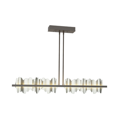 Hildene LED Pendant Light in Oil Rubbed Bronze/Vintage Platinum.