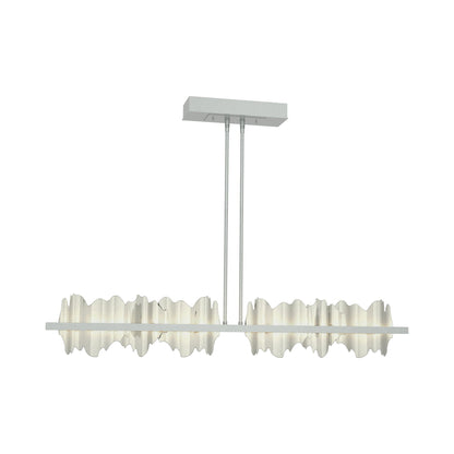 Hildene LED Pendant Light in Vintage Platinum/Sterling.