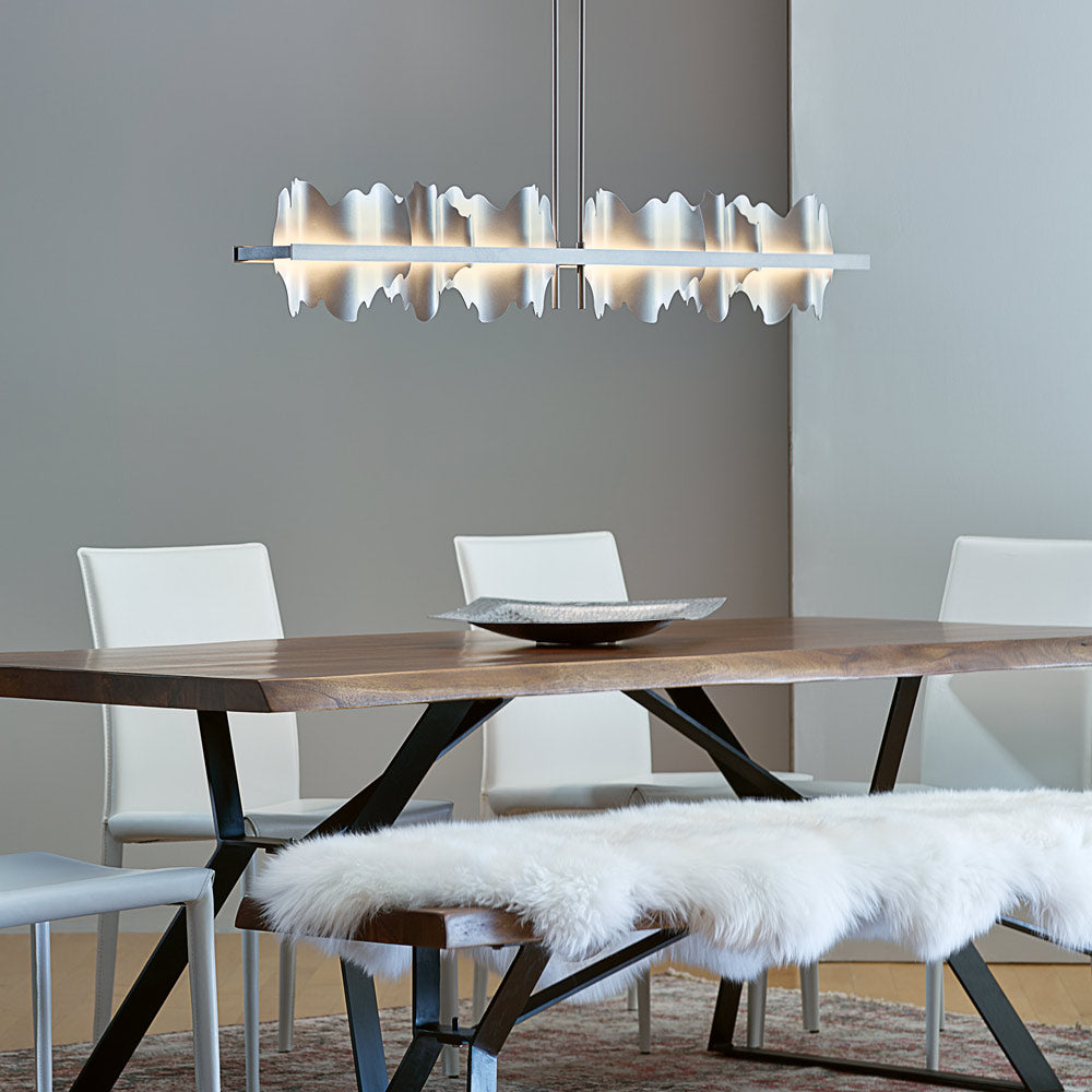 Hildene LED Pendant Light in dining room.