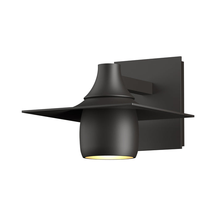 Hood Outdoor Wall Light in Small/Oil Rubbed Bronze/Metal.