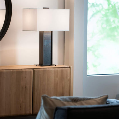 Horizon Table Lamp in living room.