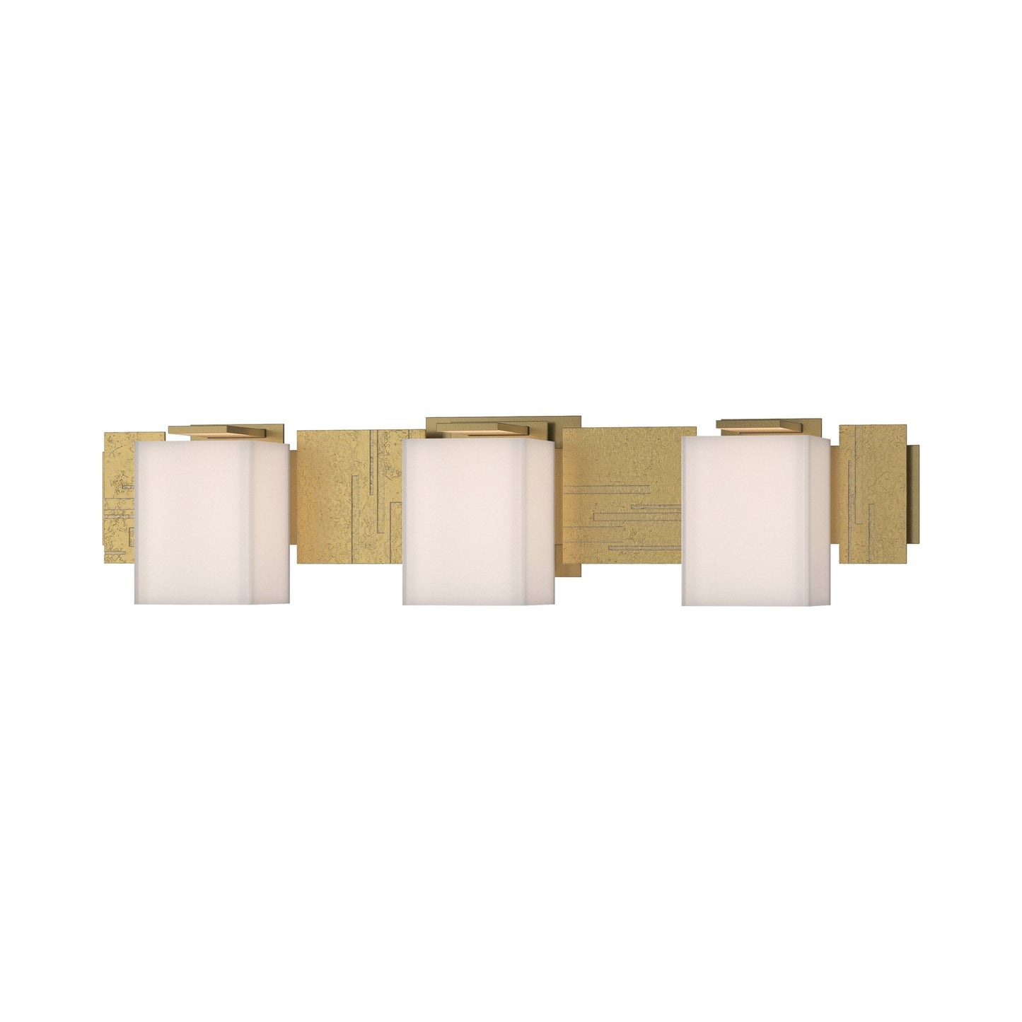 Impressions Bath Wall Light in Modern Brass.