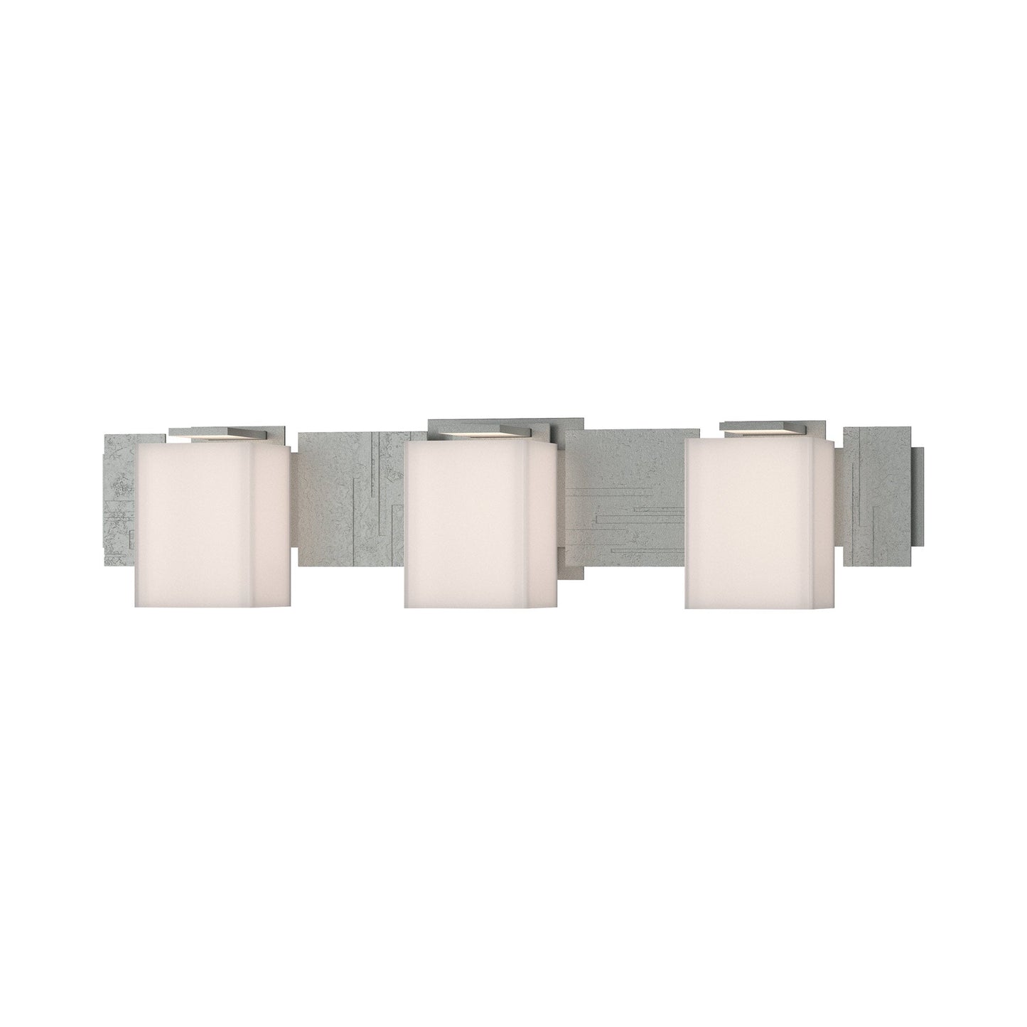 Impressions Bath Wall Light in Vintage Platinum.