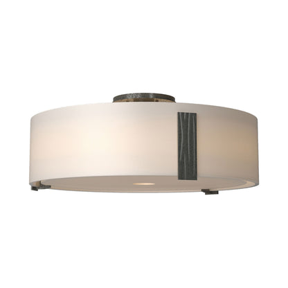 Impressions Semi Flush Mount Ceiling Light in Natural Iron (Large).