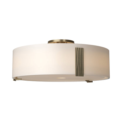 Impressions Semi Flush Mount Ceiling Light in Soft Gold (Large).