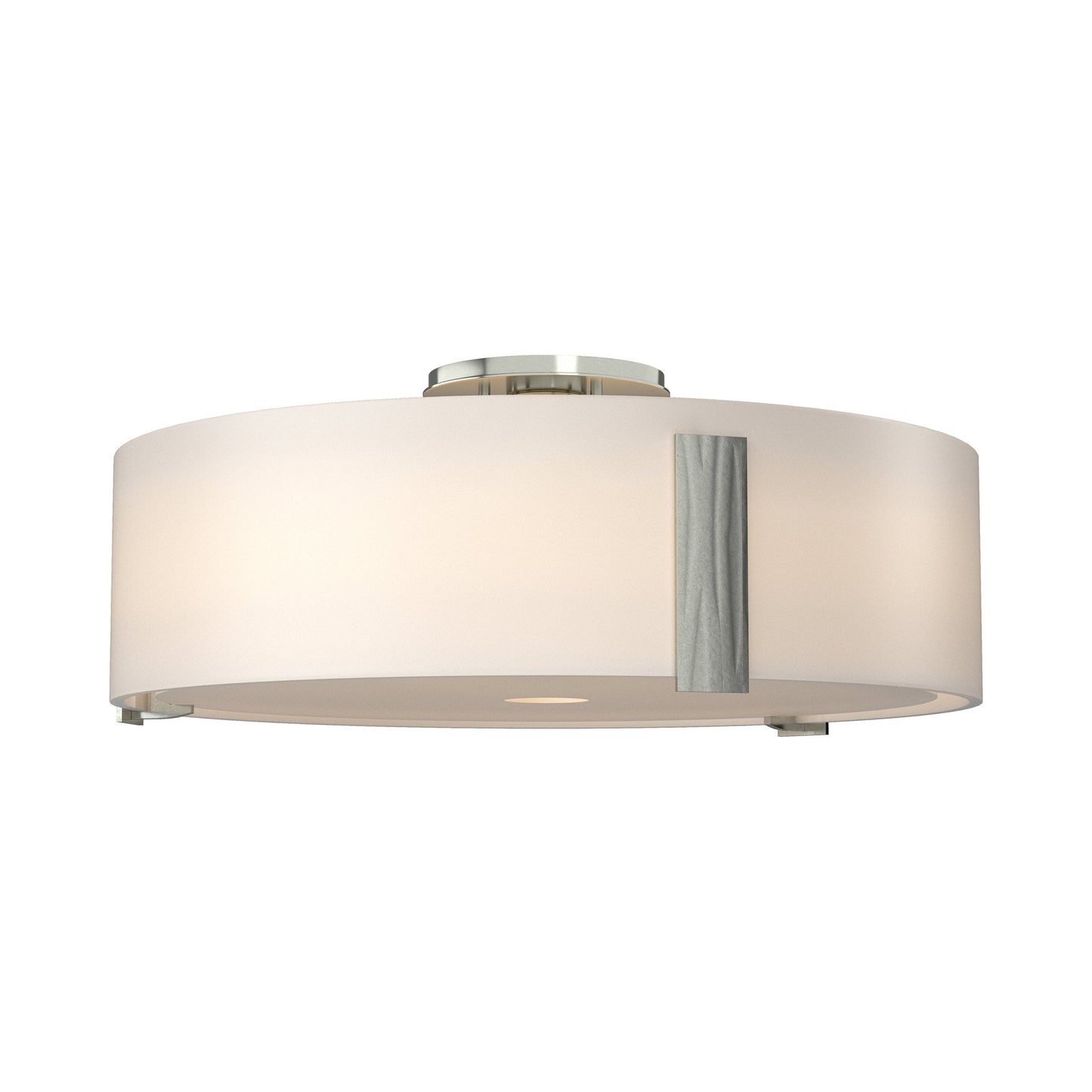 Impressions Semi Flush Mount Ceiling Light in Sterling (Large).