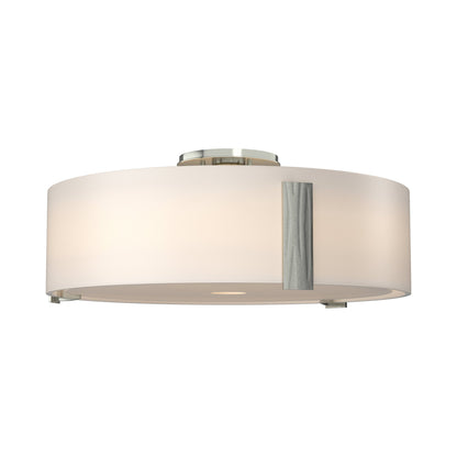Impressions Semi Flush Mount Ceiling Light in Sterling (Large).