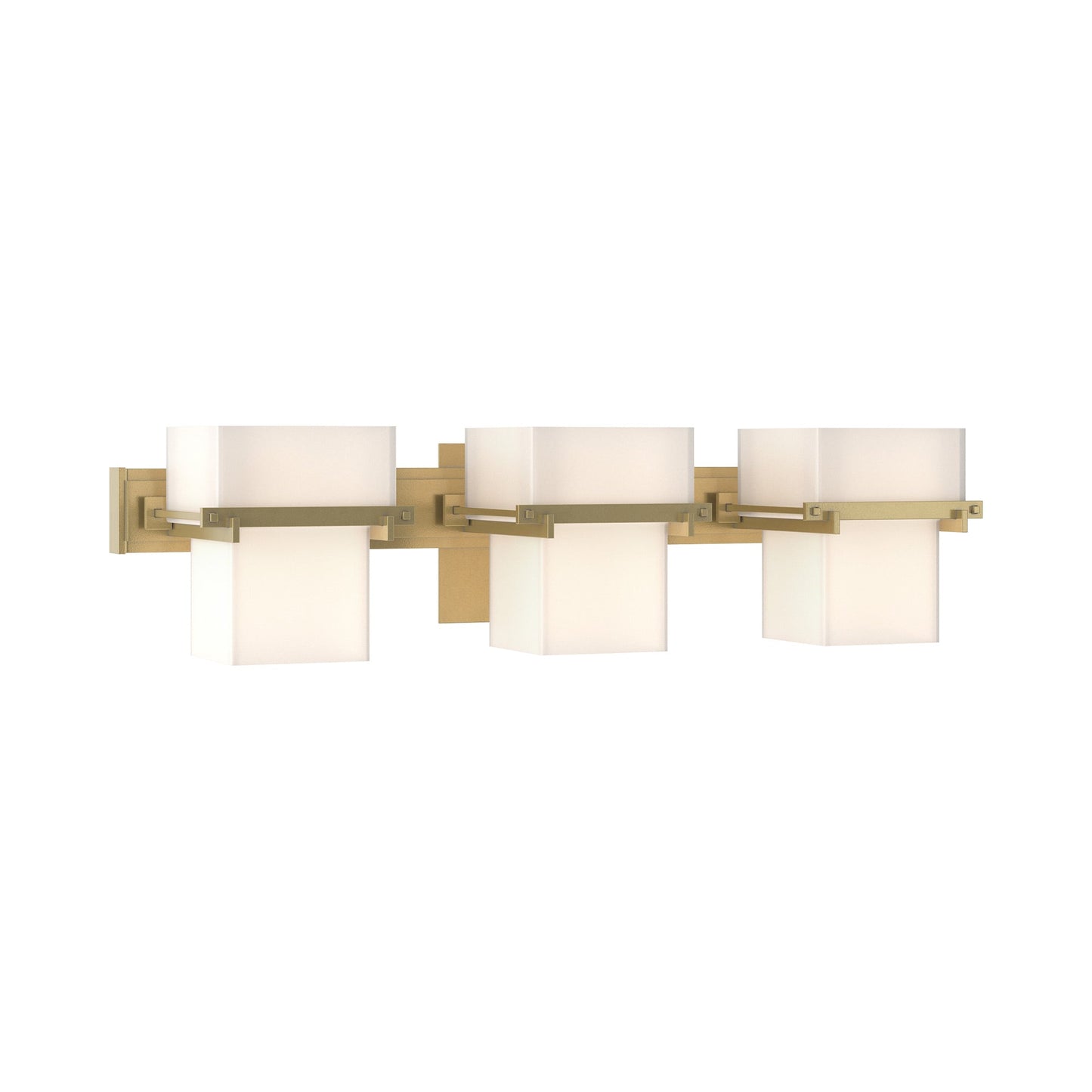 Kakomi Bath Vanity Light in Modern Brass.