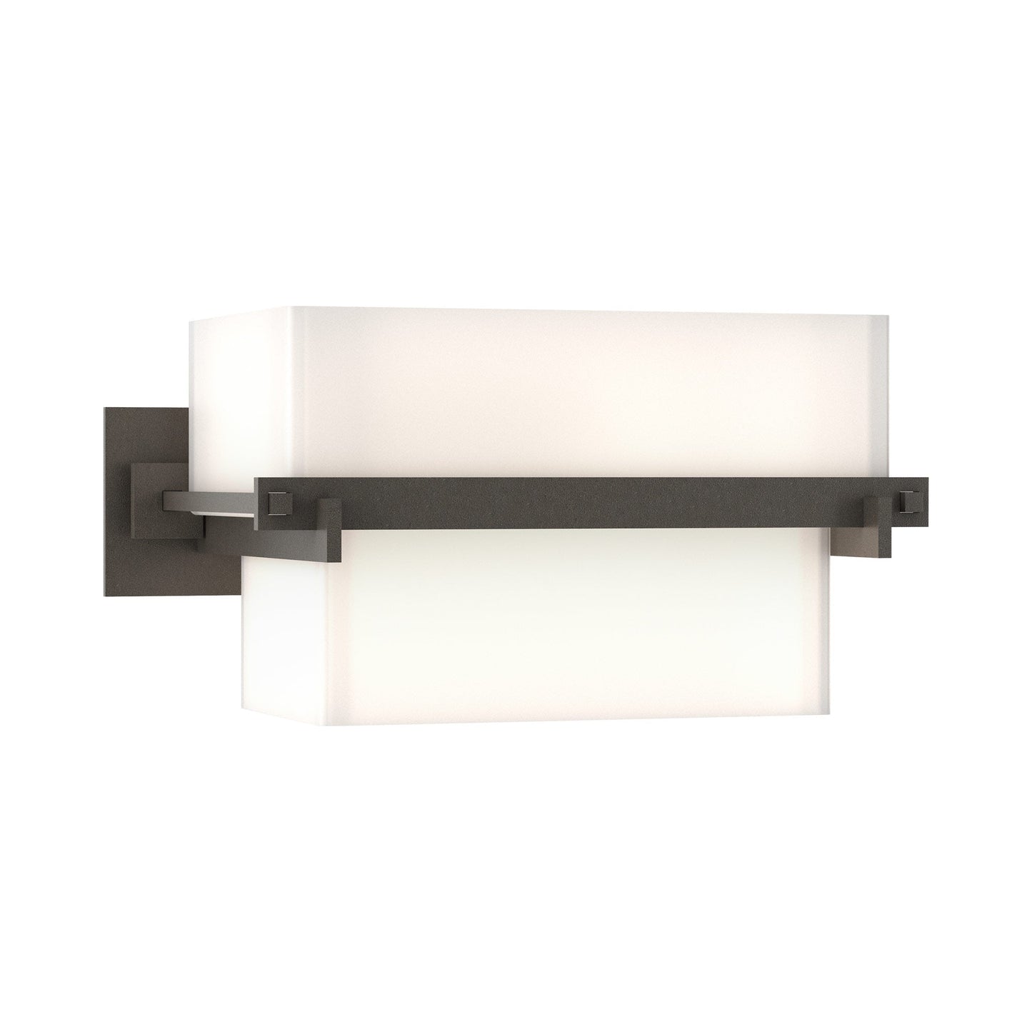 Kakomi Bath Wall Light in Dark Smoke (9.8-Inch).