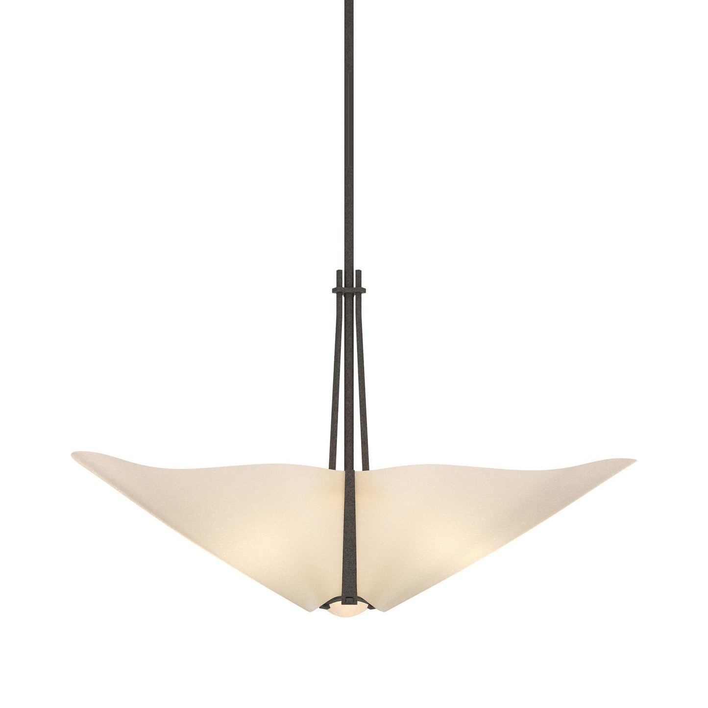 Kirigami Pendant Light in Natural Iron (3-Light).