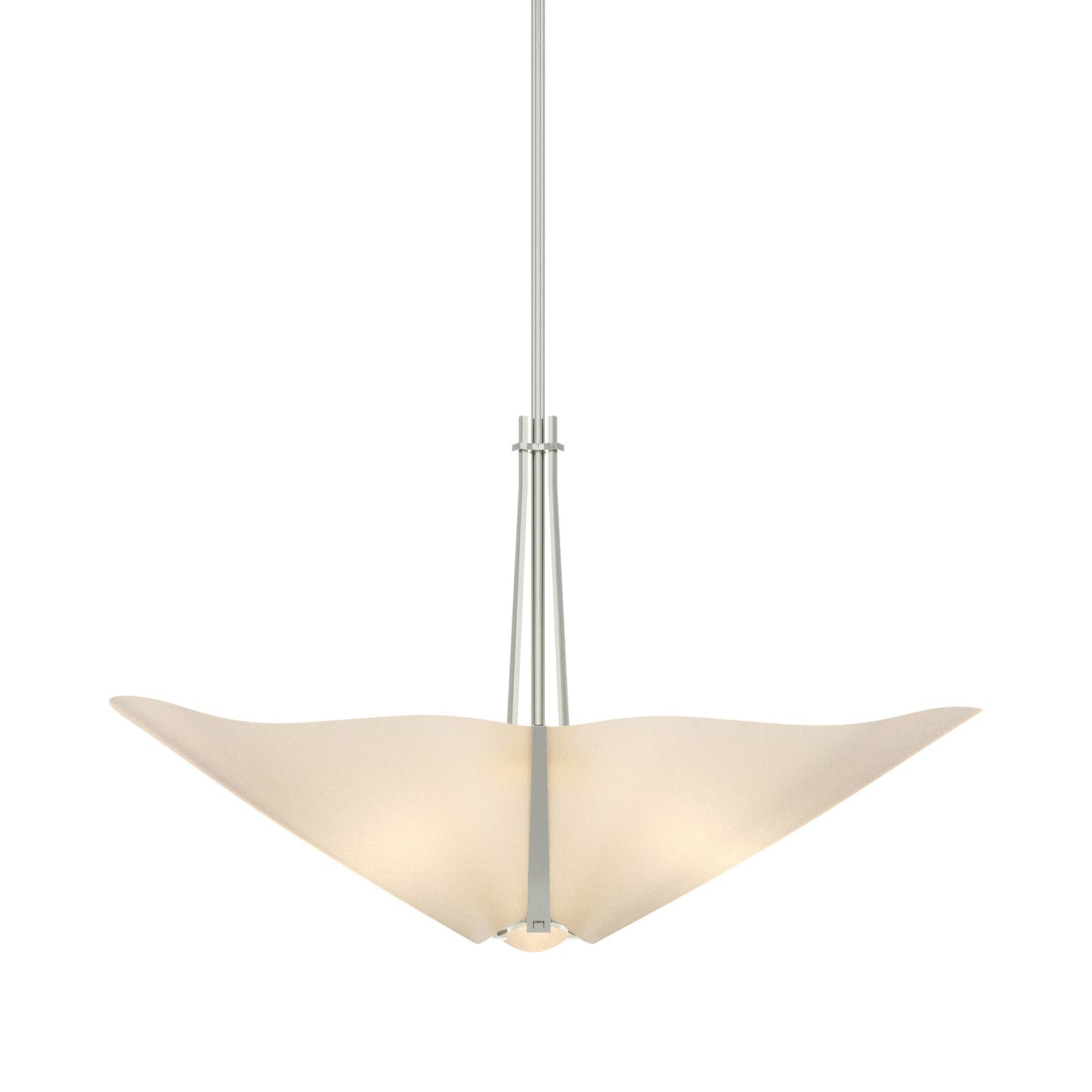 Kirigami Pendant Light in Sterling (3-Light).