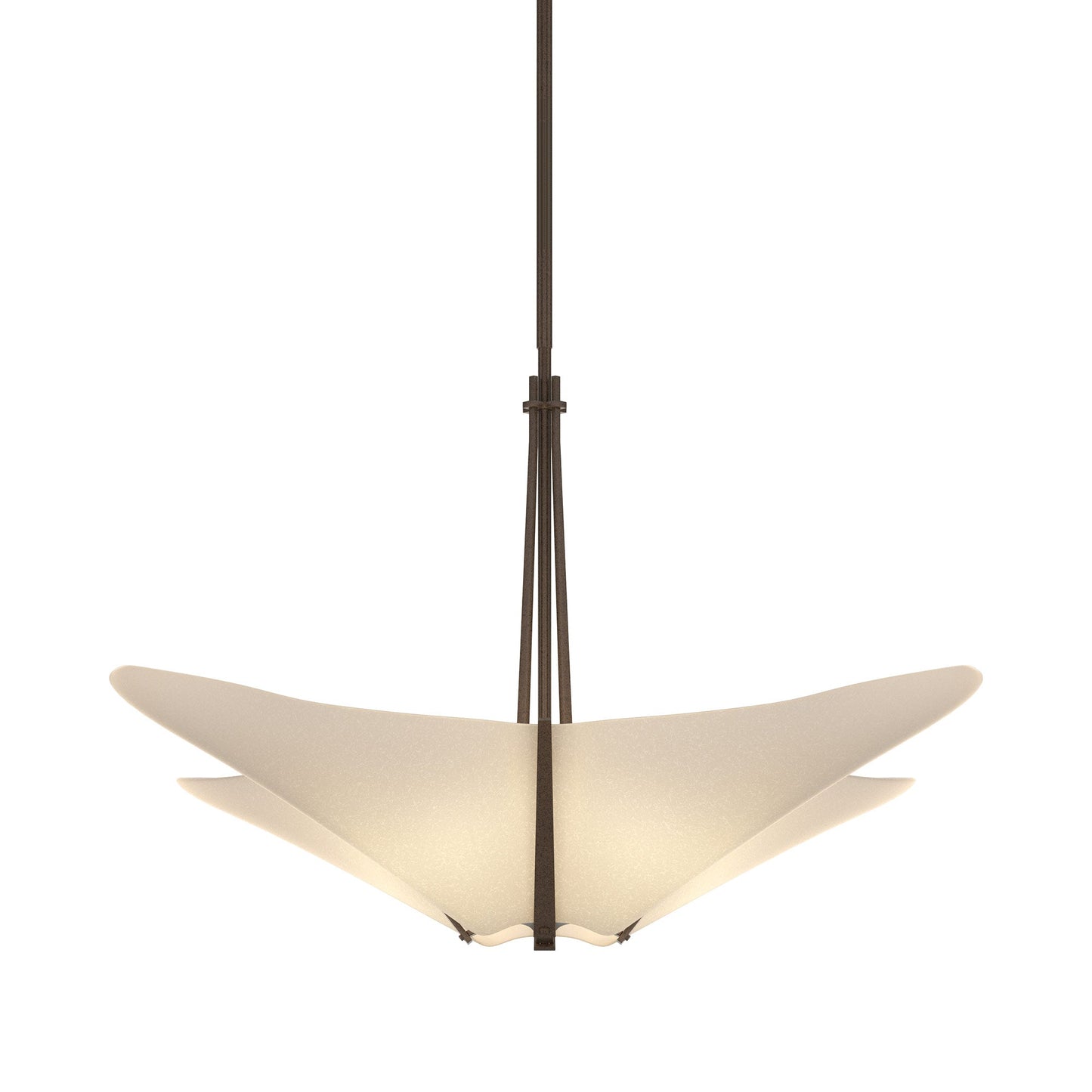 Kirigami Pendant Light in Bronze (4-Light).