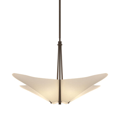 Kirigami Pendant Light in Bronze (4-Light).