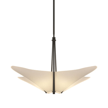 Kirigami Pendant Light in Natural Iron (4-Light).