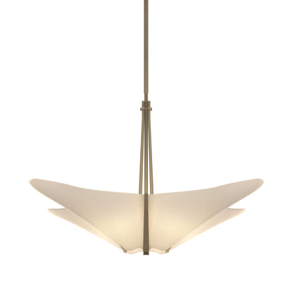 Kirigami Pendant Light in Soft Gold (4-Light).