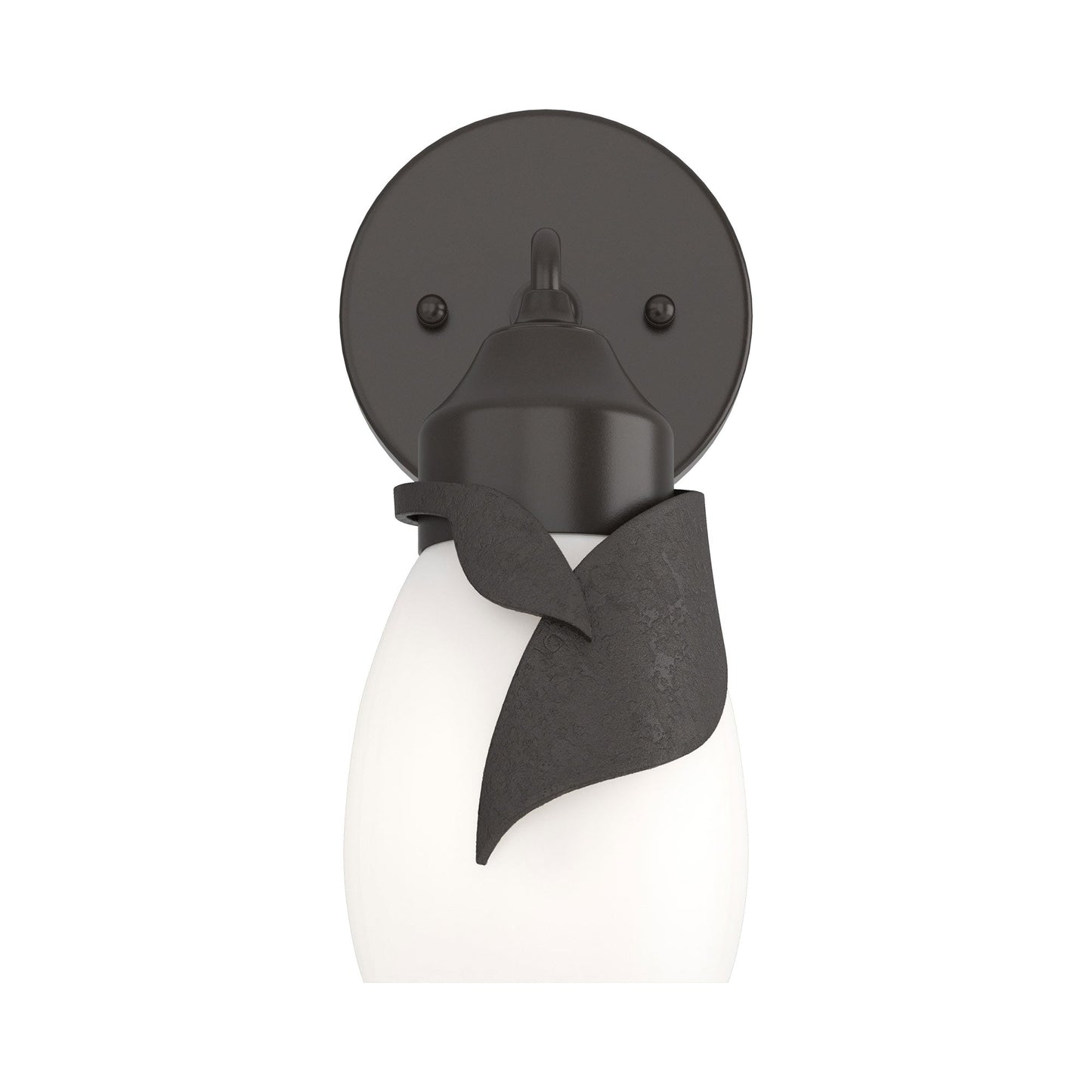 Lapas Bath Wall Light in Oil Rubbed Bronze (Opal Glass).